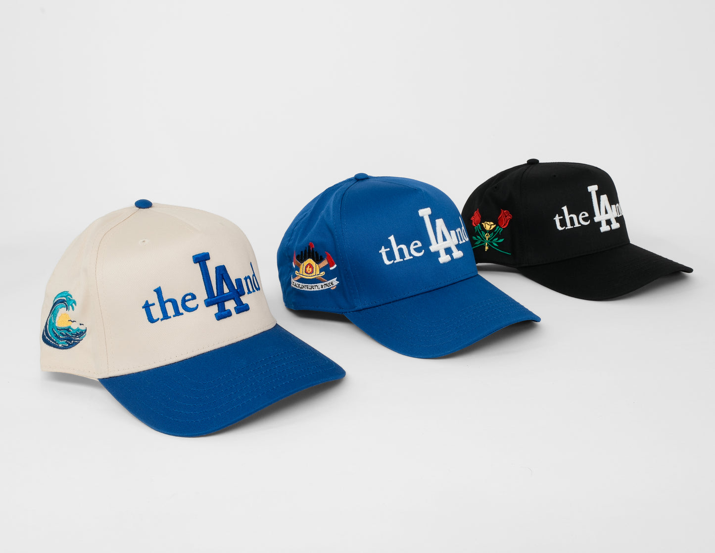 'the LAnd' Snapback - 3 Pack